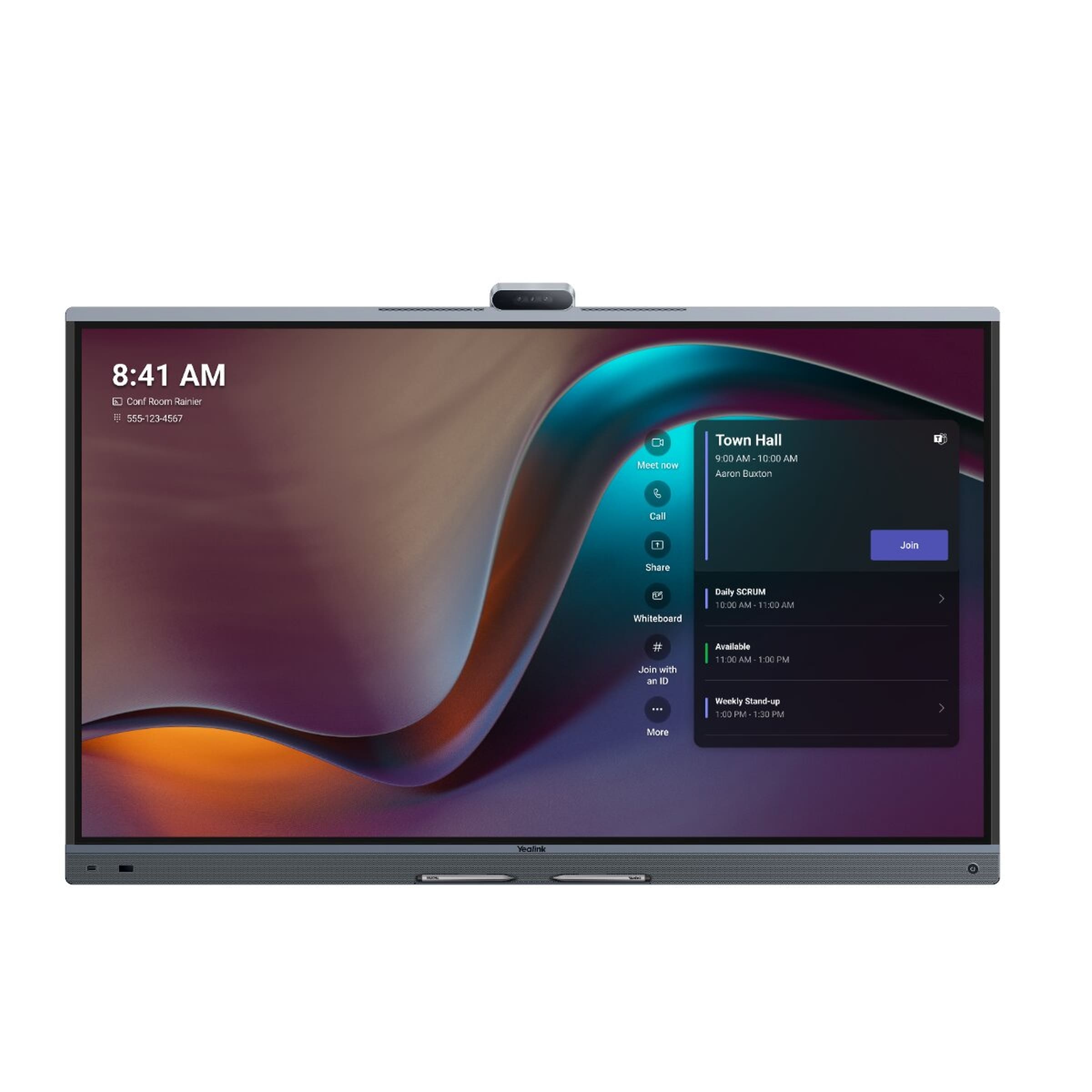 Yealink MB65Pro-A02 MeetingBoard65 Pro 65 Zoll 4K UHD All-in-One Kollaboration-Display