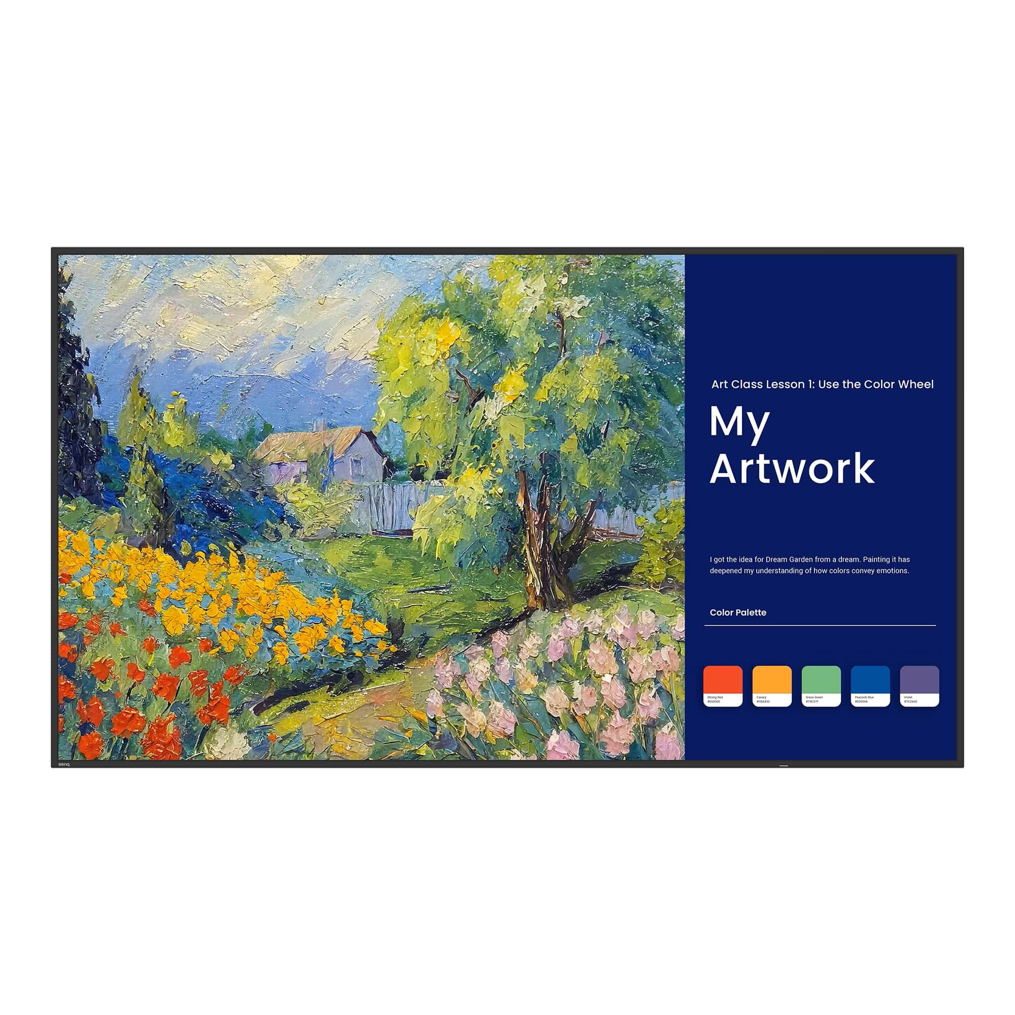 BenQ SL4304 Signage Display 43 Zoll 4K UHD | Pantone-zertifiziert | Google EDLA