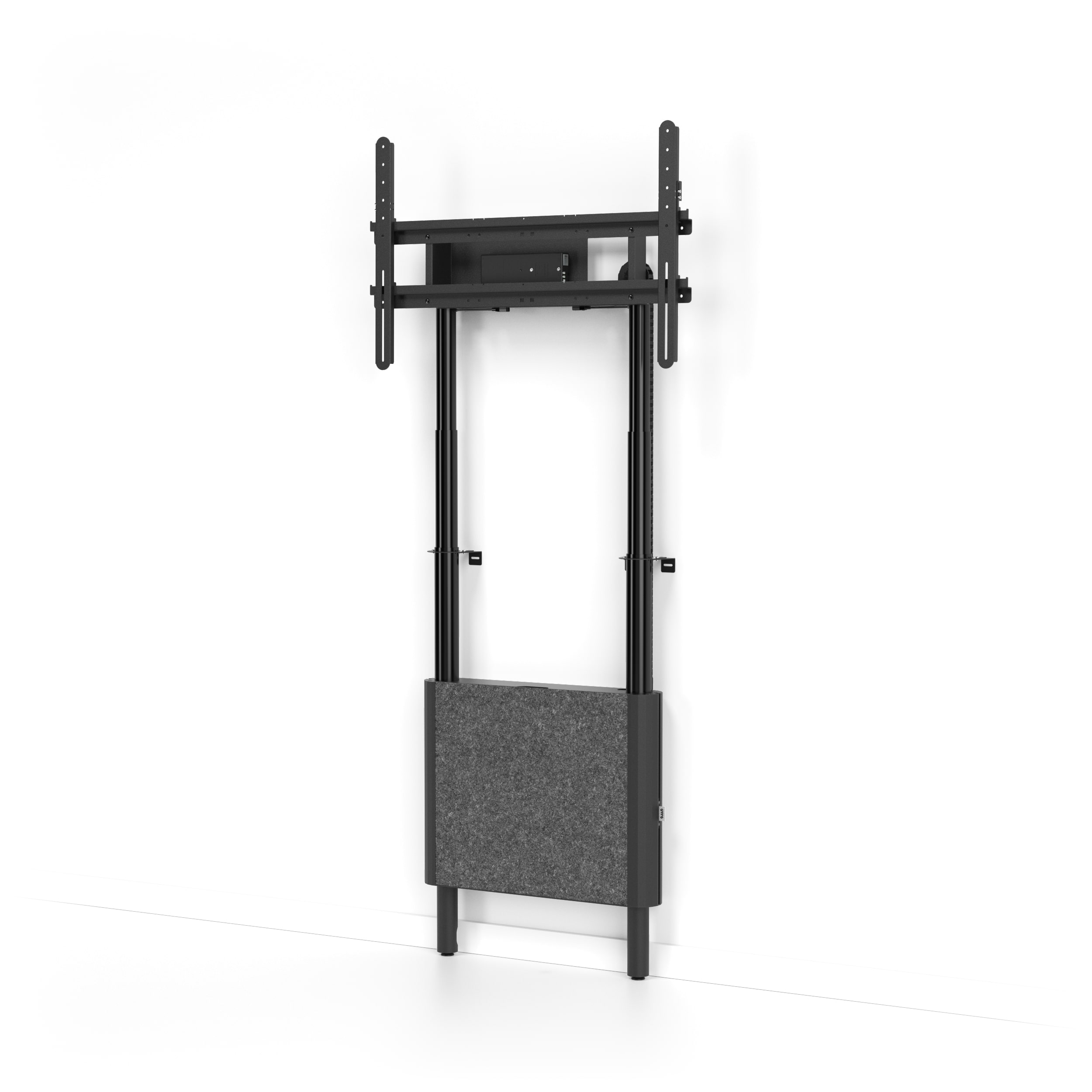 SMS EVER 620 Air W/F 16-401-1S-M Soft Dark Display Wandhalterung motorisiert Höhenverstellbar | Max. 98 Zoll