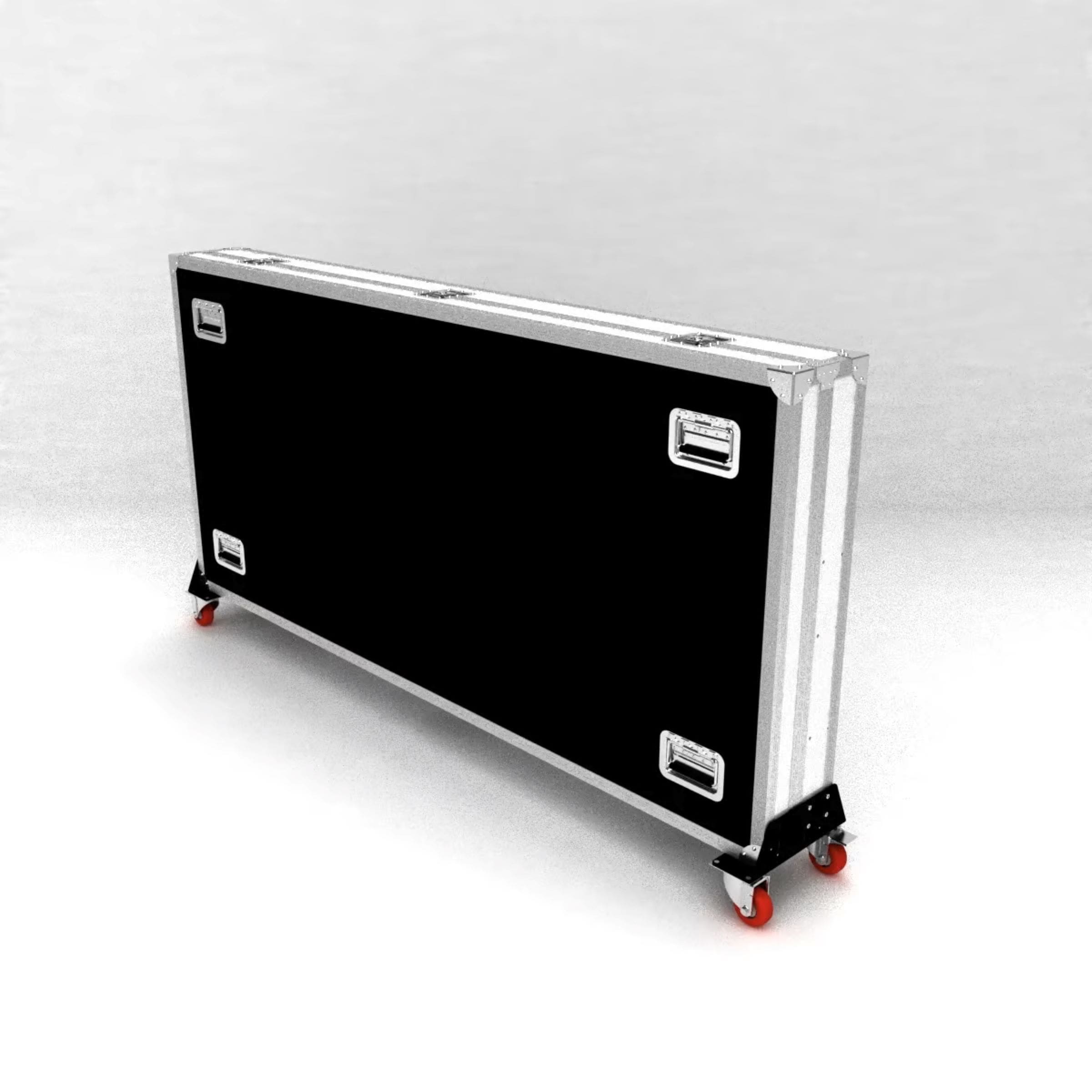 SWEDX SBFC-50 Lamina Flightcase mit Rollen & Tragegriffen für 50 Zoll Kiosk-Displays