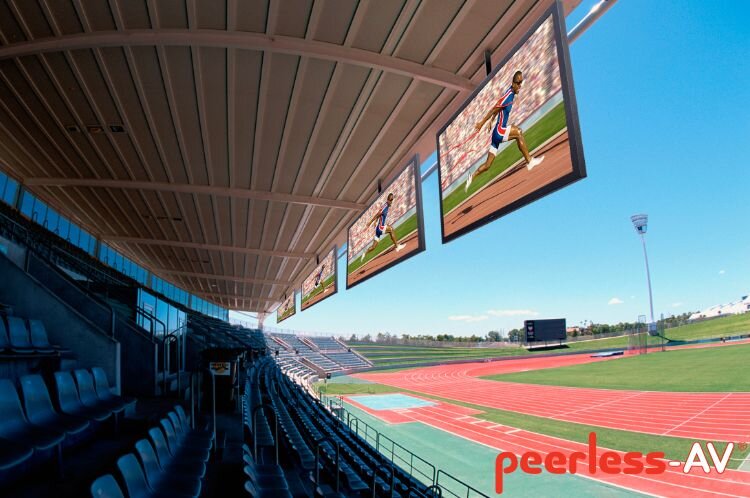 Digital Signage in Stadien und Arenen