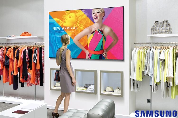 Digital Signage im Einzelhandel - In-Store-Werbung