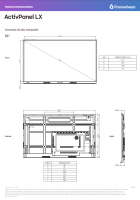 Promethean APLX 75 Digitale Tafel ActivPanel LX 75 Zoll...