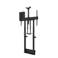 Neomounts WL55-875BL1 MOVE Lift schwarz Display-Wandhalterung motorisiert Höhenverstellbar (55-100 Zoll)