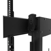 Neomounts WL55-875BL1 MOVE Lift schwarz Display-Wandhalterung motorisiert Höhenverstellbar (55-100 Zoll)