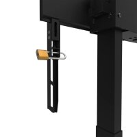 Neomounts WL55-875BL1 MOVE Lift schwarz Display-Wandhalterung motorisiert Höhenverstellbar (55-100 Zoll)